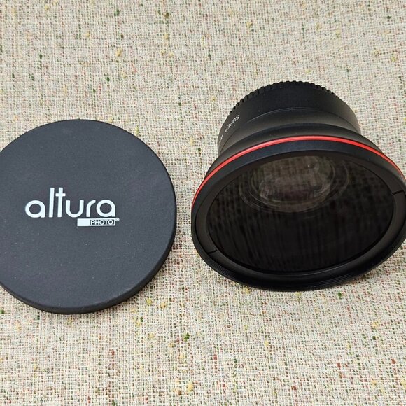 Altura Camera Lens 52mm Wide Angle Lens Compatible W/ all Camera MC HD 0.43X - Picture 3 of 12